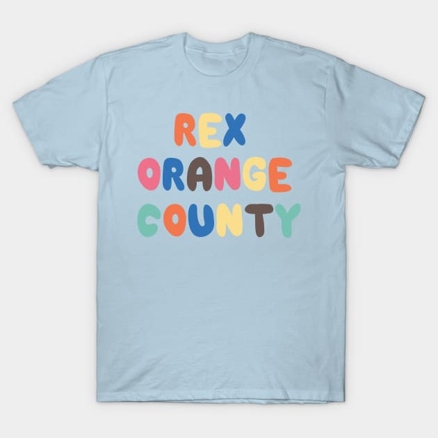 REX ORANGE COUNTY PONY COLORE T-Shirt by Pop-clothes